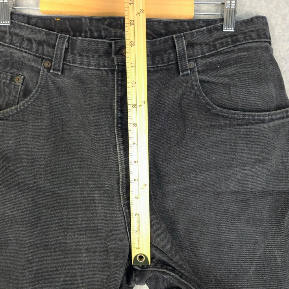 Vintage Levis 560 Mens Loose‎ Fit Tapered Leg Black Jeans 38x30 (Fits 36x29) USA